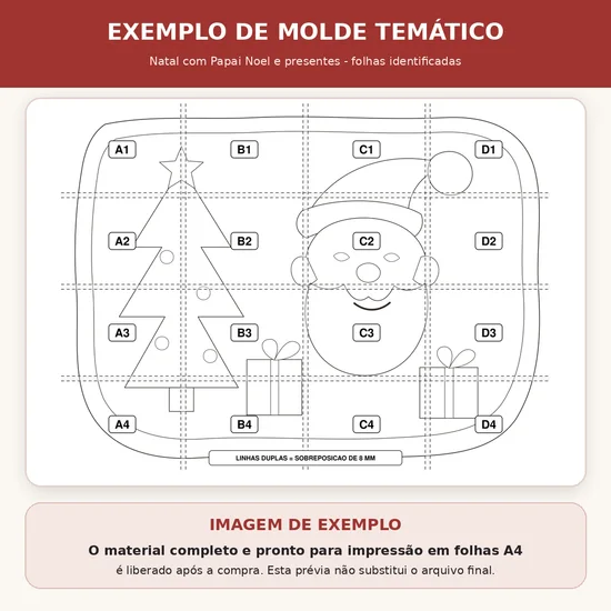 Molde Tapete Temático